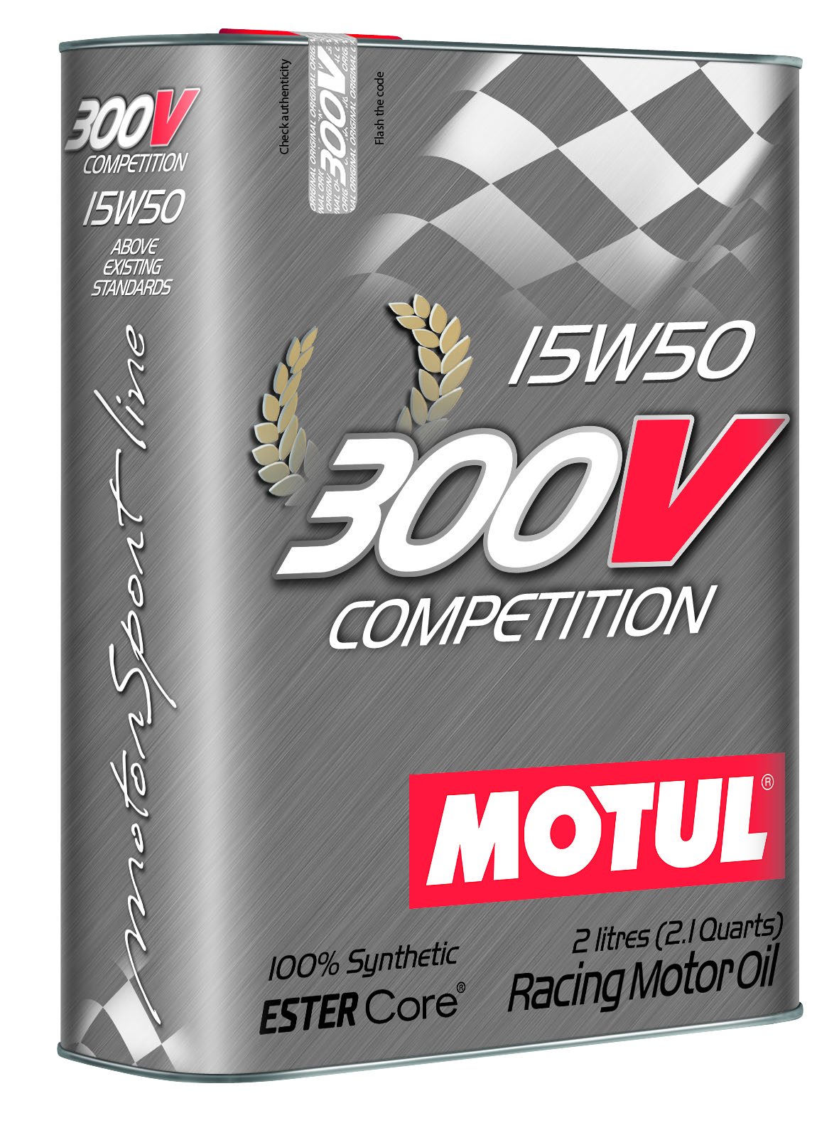 MOTUL 300V COMPETITION 15W50 - 2L - Racing Engine Oil